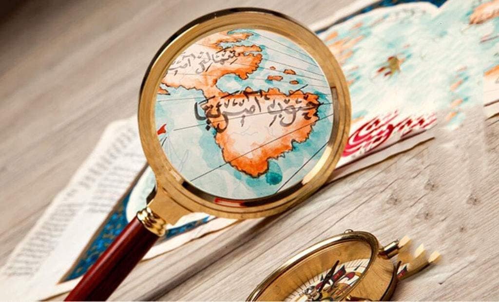 Magnifier,Handheld Magnifying Glass, Extra Large LED Handheld Magnifying, Large Rectangular Handheld Magnifier Reading Magnifying Glass,Jumbo Size Illuminated Reading Magnifier for Books, Ne