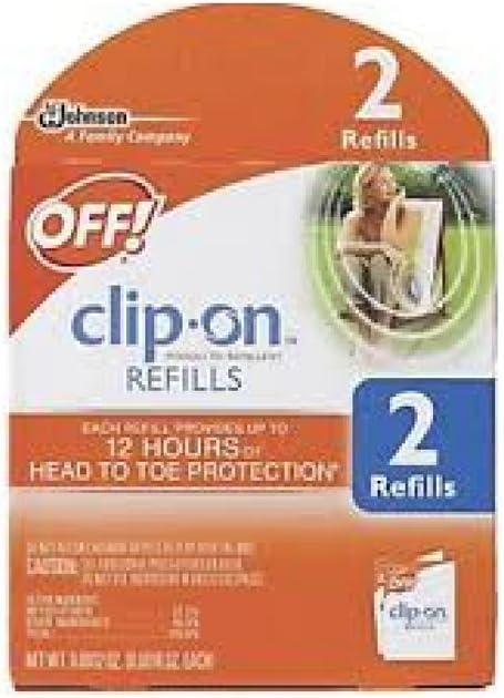OFF! Clip On Refills, 2 CT (Pack of 5)