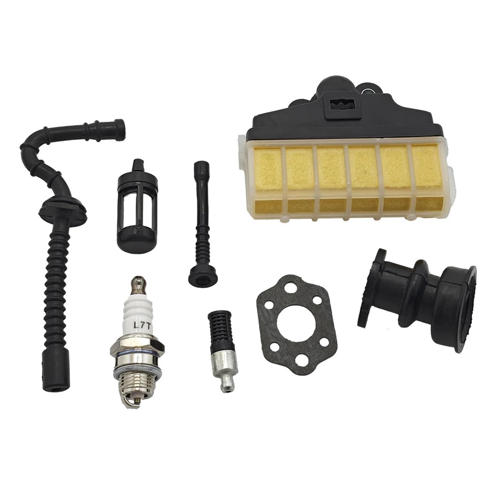 accessori per tosaerba Kit candela bobina di accensione carburatore for S-ihl 021 023 025 MS230 MS250 MS210 021 025 Parti motosega 11231200605 WT286