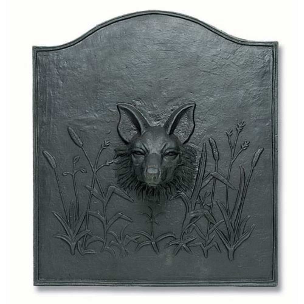 Fox Cast Iron Fireback