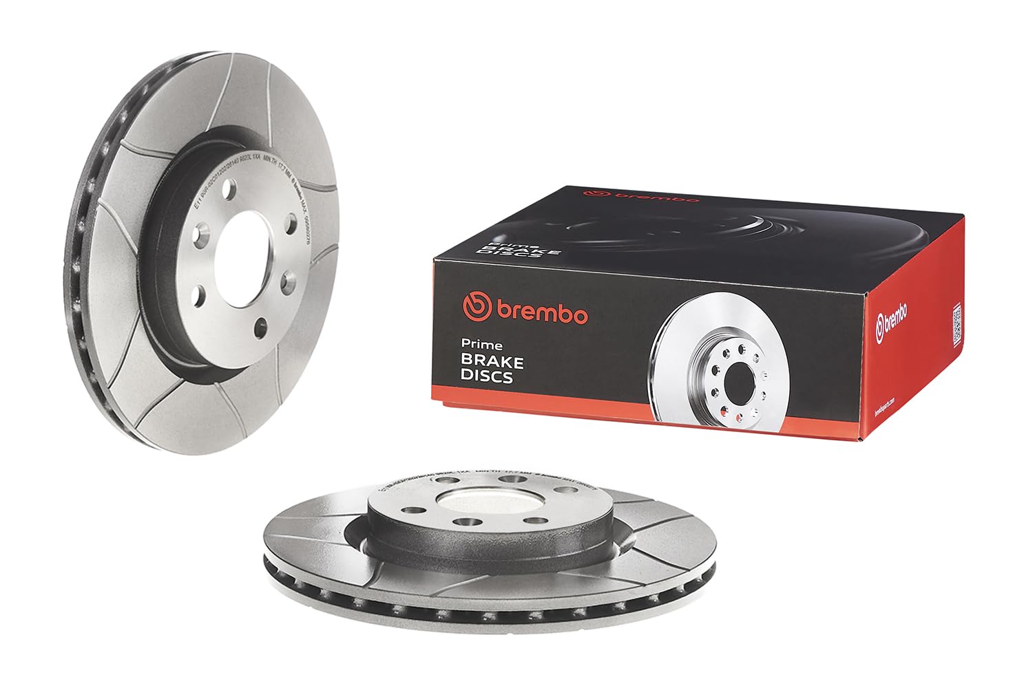 Brembo Max 09.5802.76 - Disco Freno Baffato (Set di 2) - Anteriore