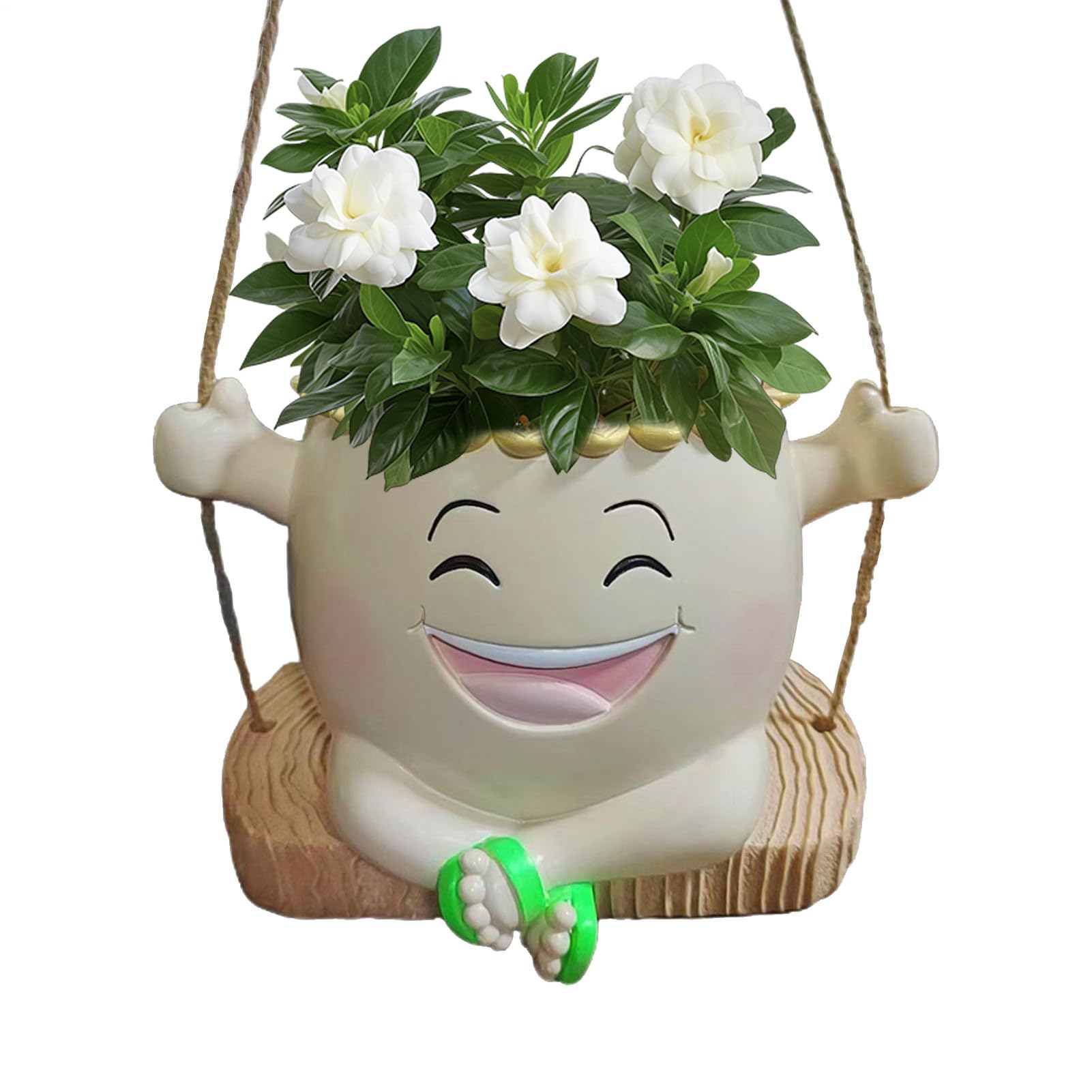 Pot de fleurs avec tête résistant aux chocs pour remplacer les pots tristes