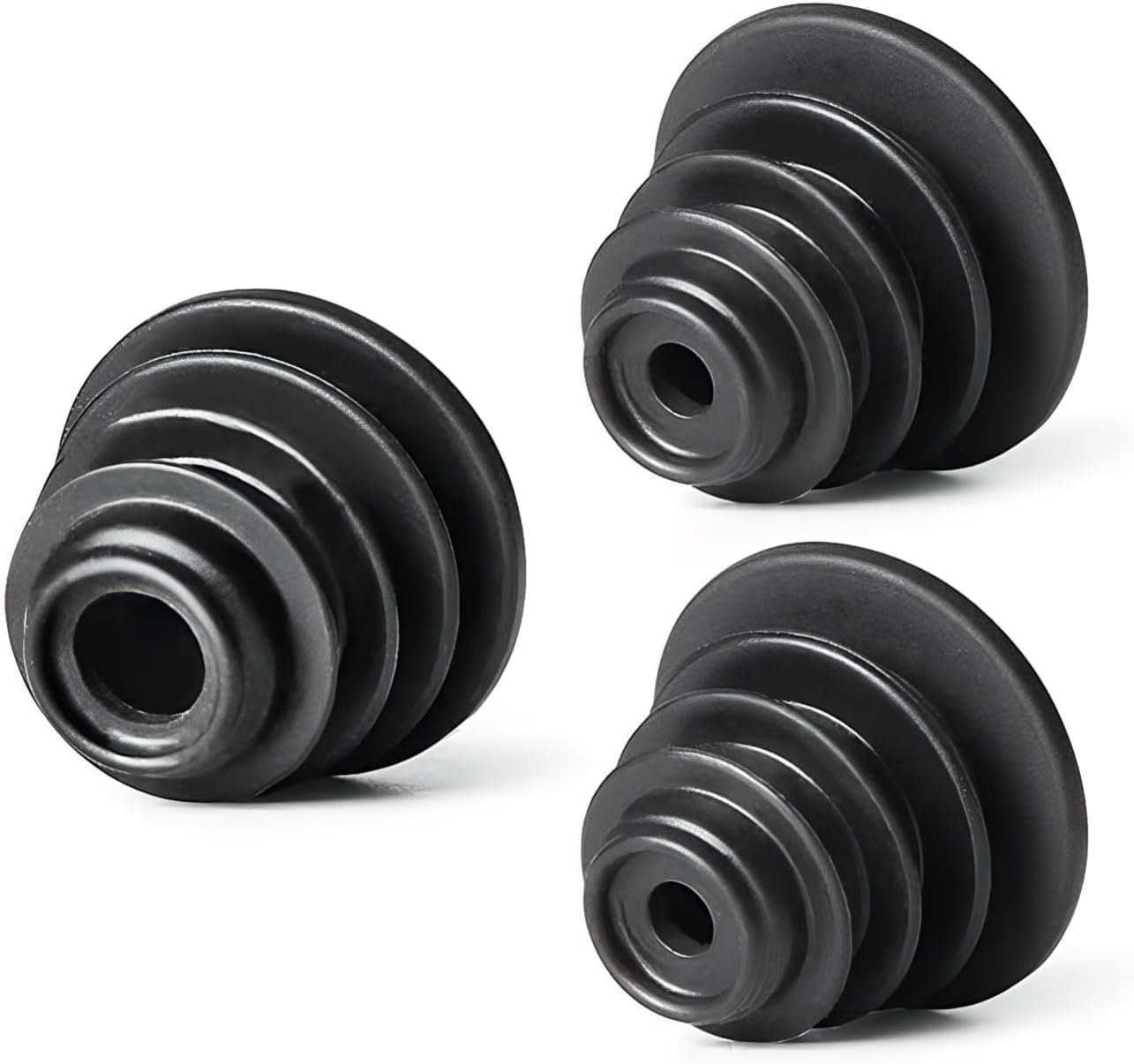 (3pcs) Replacement Rubber Sealing Ring for Clean & Sewage Water Tank Compatible with Ecovacs Deebot X1/T10/N9+/T20/X1S Series Robot Vacuums Base Station,Water Tanks Sealing Rings