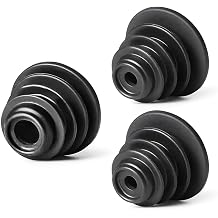 3pcs Replacement Rubber Sealing Ring for Clean & Sewage Water Tank Compatible with Ecovacs Deebot X1/T10/N9+/T20/X1S Series Robot Vacuums Base Station,Water Tanks Sealing Rings