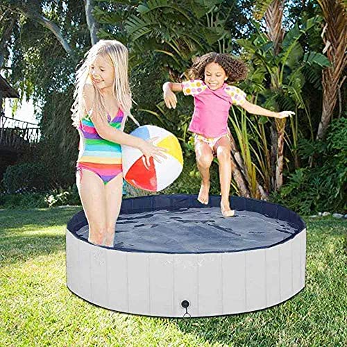 Aufblasbares Pool-Planschbecken,Swim Center Family Aufblasbarer Pool,PVC-Klappbad, Haustier-Swimmingpool-120 x 30CM – Bild 4