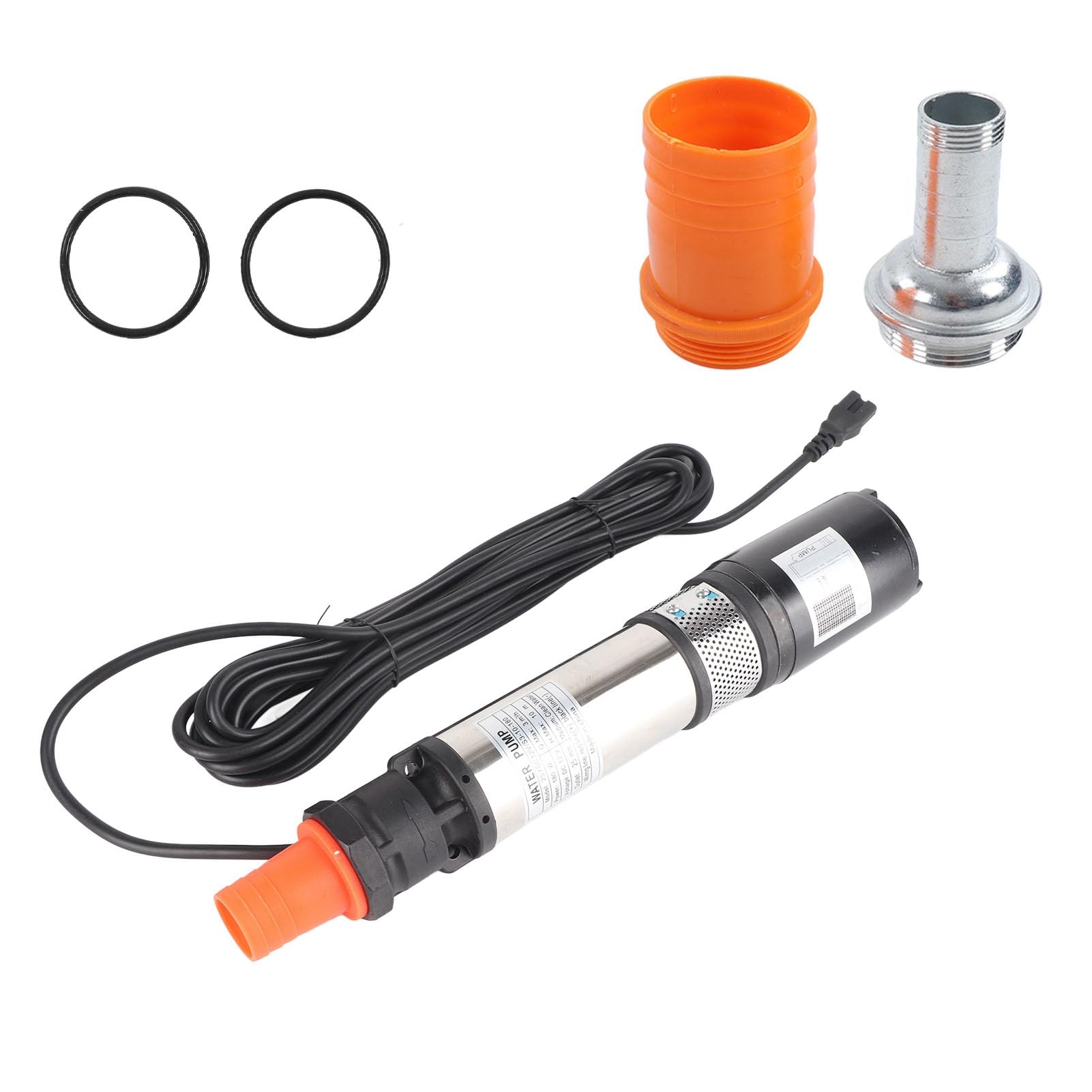 Pompa Acqua Solare DC 12V Pompa Sommergibile per Pozzi Corpo in