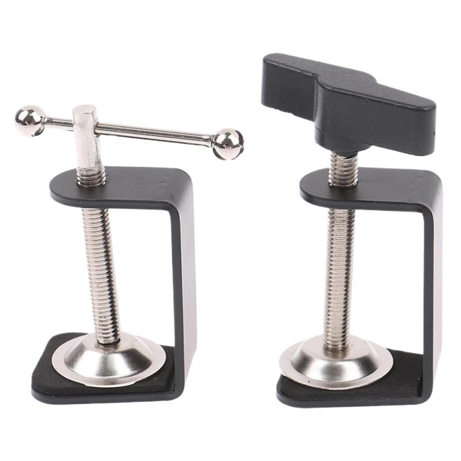 C Clamps Universal C Shape Table Mount Clamp for Fittings Metal Desk Clip Hose Microphone Stand Base for Woodworking Welding Mounting Fixed Repair Part(HH-004)