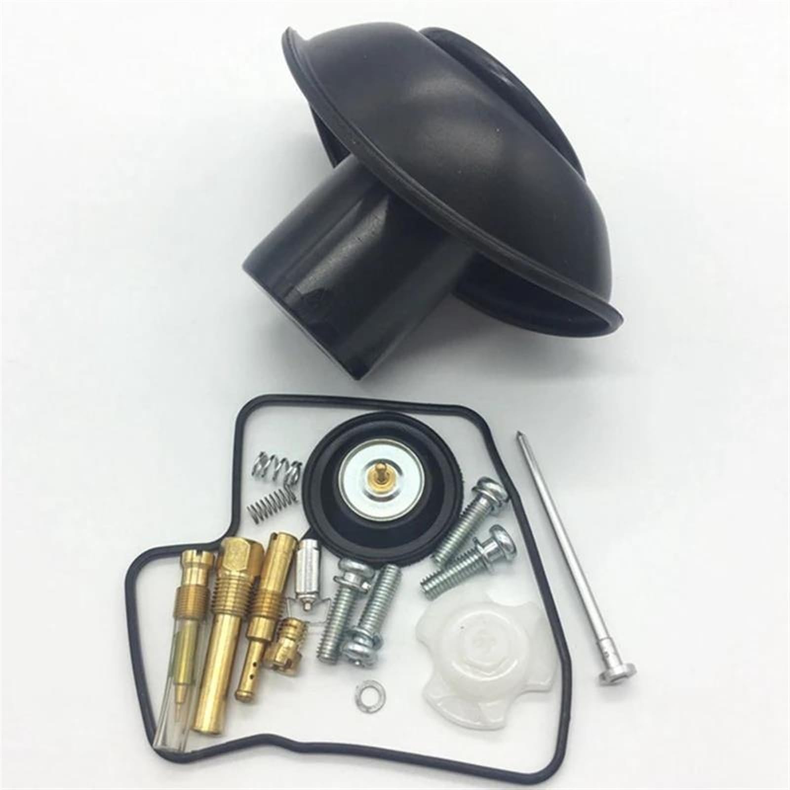 3 Set Di Accessori Per Motociclette: 1 Kit Riparazione Del Carburatore A Membrana E 2 Guarnizioni Della Valvola A Per STEED 600 SHADOW VLX