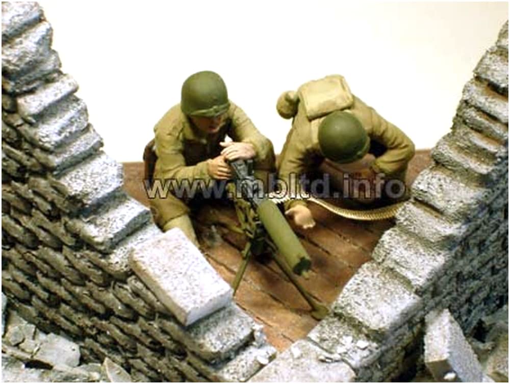(未使用･未開封品)　マスターボックス 1/35 米 マシンガンクルー2体M1917A1ブローニング重機 プラモデル ar3p5n1 Amazon | マスターボックス 1/35 米 マシンガンクルー2体M1917A1