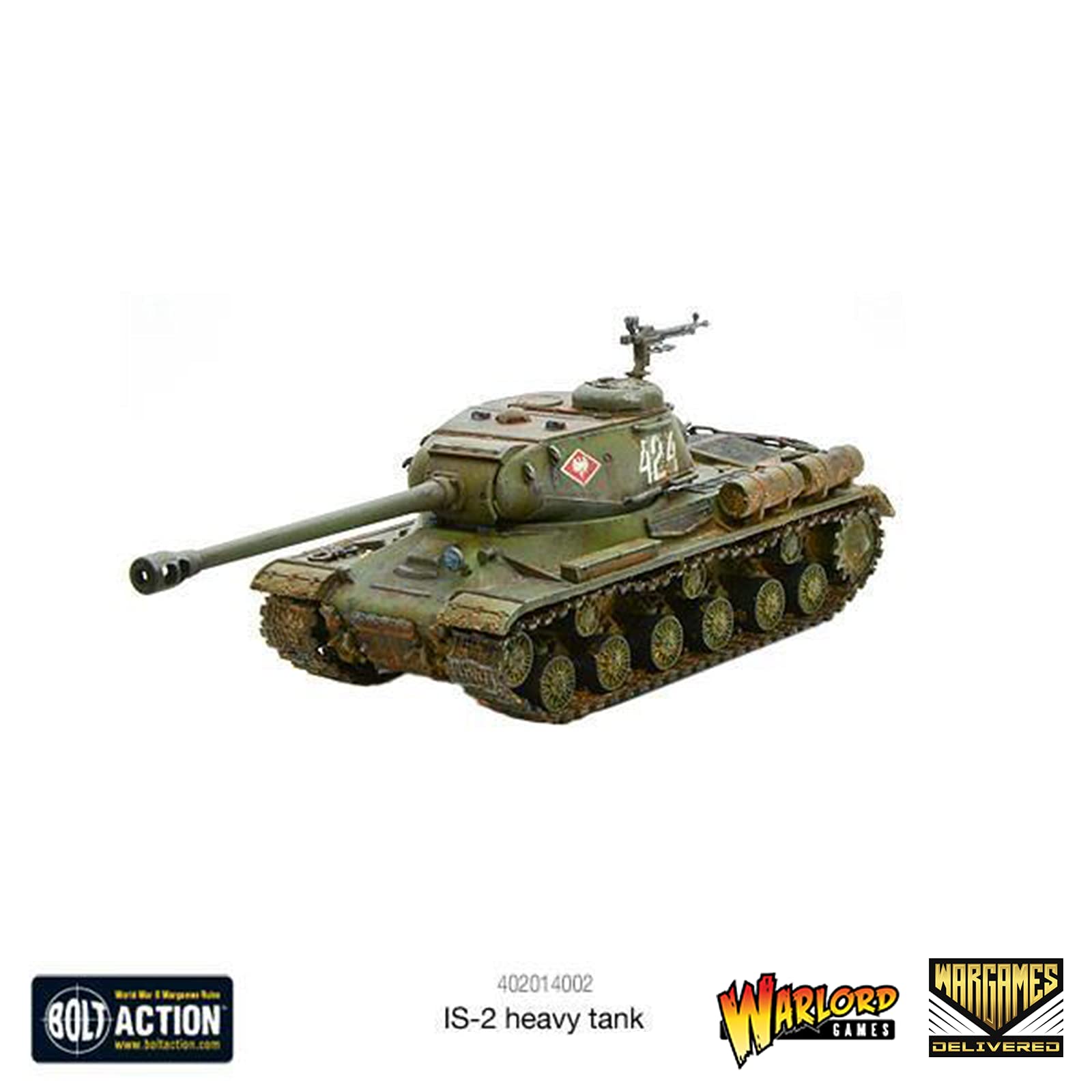 Bolt Action Miniatures Warlord Games is2 Heavy German Army Model