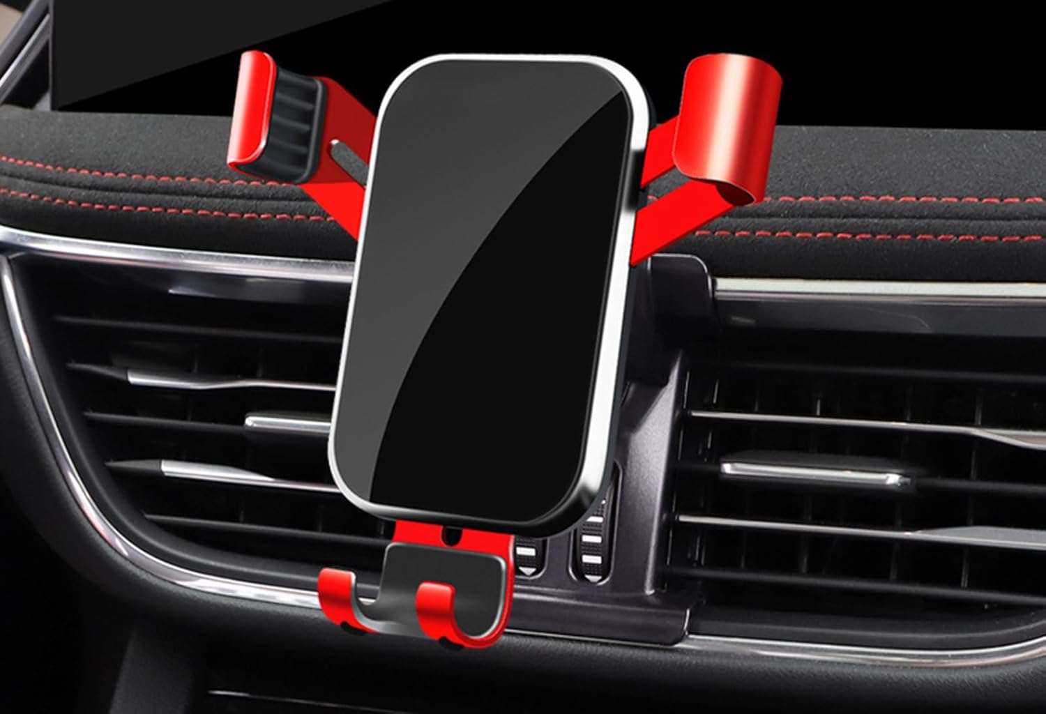 Car Phone Holder Mount for Ford Escape 2019-2023, Adjustable Cell Phone Holder for Car, 360° Flexible Rotation, Anti-Slip and Stable Car Phone Mount Cradle,C Red