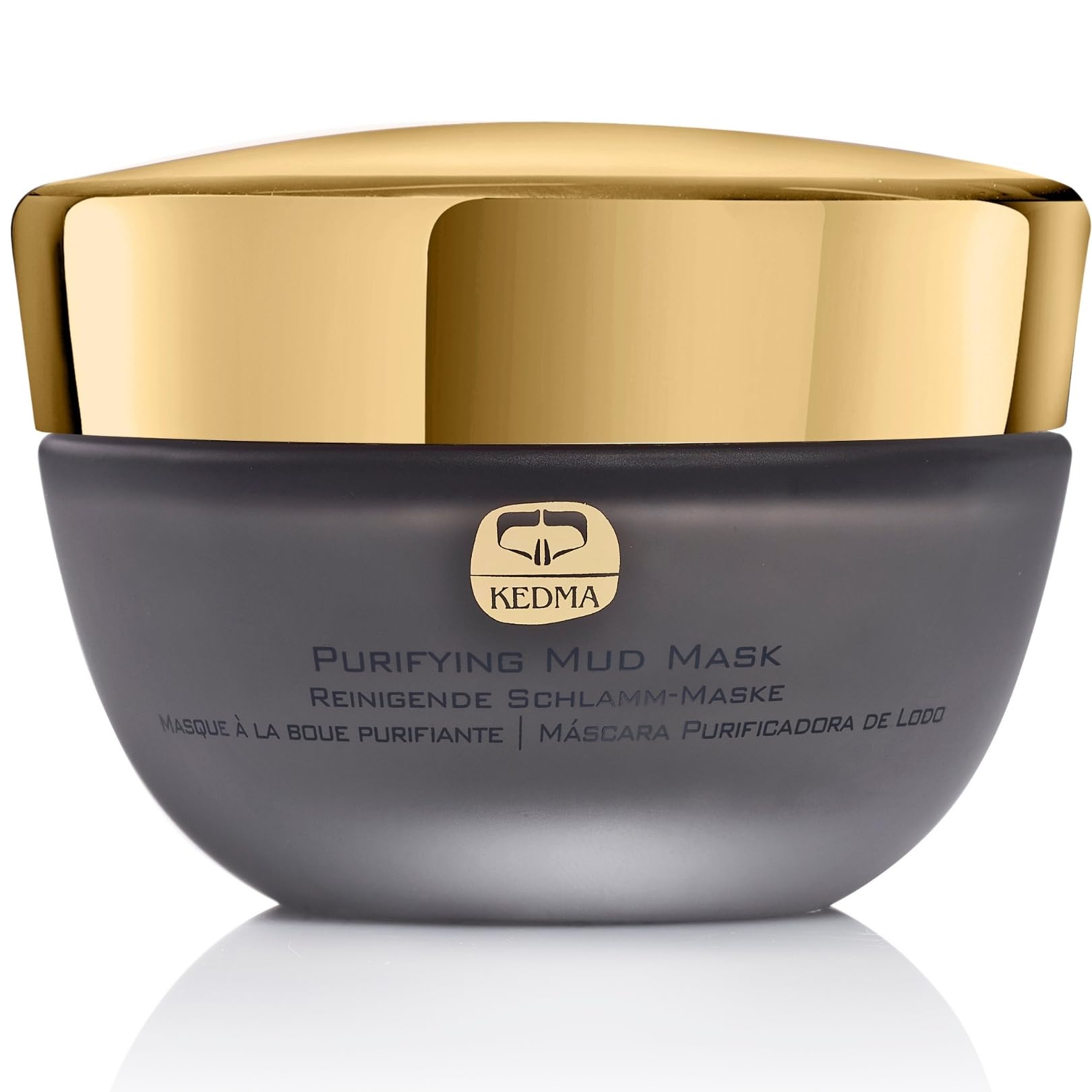 KEDMA - Masque Purifiant à la Boue Noire - Pour Tous Types de Peau - 50g | Le masque à la boue noire purifie, absorbe l’excès de sébum et aide à affiner l’apparence des pores.