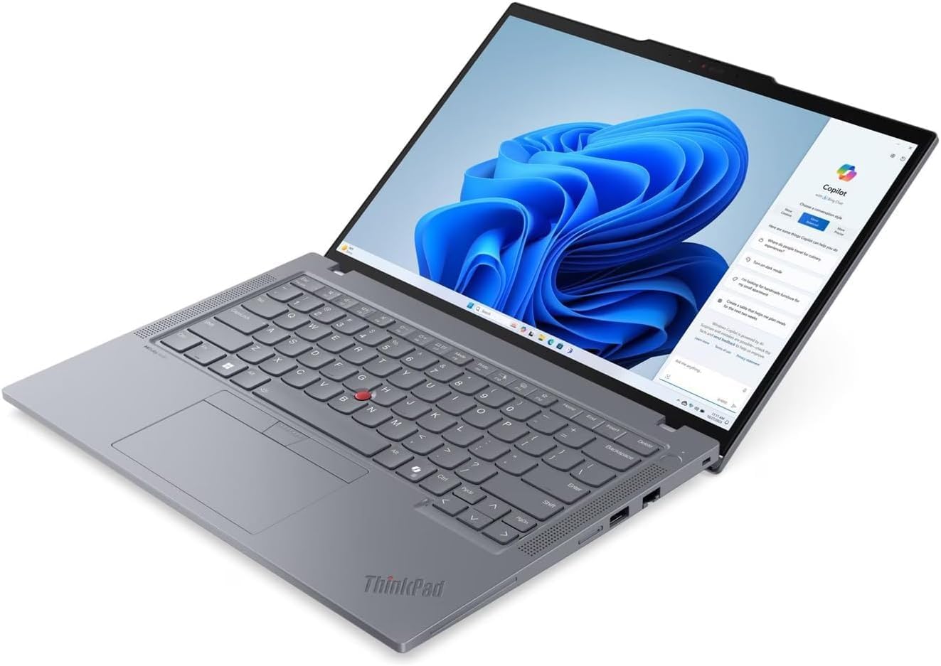 Lenovo ThinkPad T14 Business AI PC Laptop (14" FHD+ Touchscreen, Intel 12-Core Ultra 5 125U (> i7-1355U), 16GB DDR5 RAM, 512GB SSD), Backlit, Fingerprint, 5MP IR Webcam, 2x Thunderbolt 4, Win 11 Pro