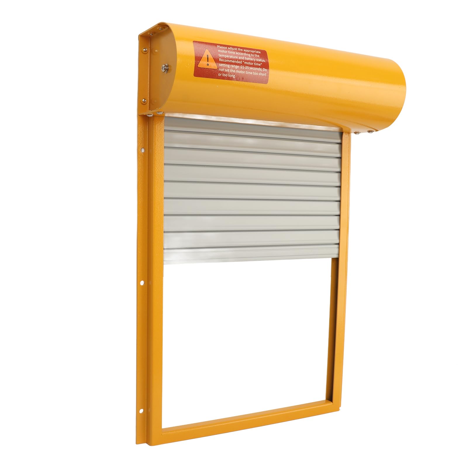 Generic Abridor de Puerta Automático para Gallinero con Energía Solar y Temporizador para Granjas de Patos y Gansos Protección Segura para Aves de Corral Construcción Duradera de Metal Plástico