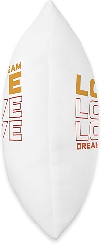 Miniatura 2 de Idealistic and Sentimental Gift - To love love Dream-Gift for Those Who Love Love & Peace Throw Pillow, 16x16, Multicolor