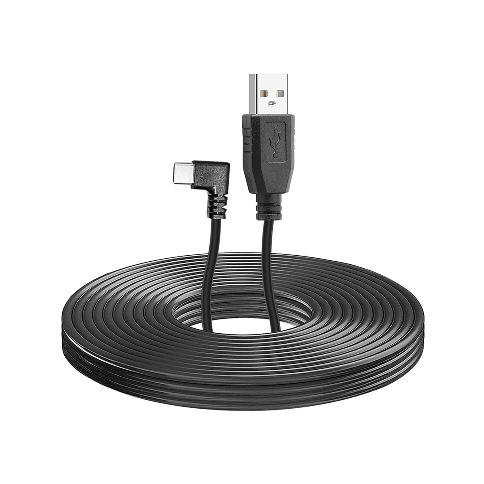 galphi USB A to USB C Cable, 11.5 Feet Long, Black