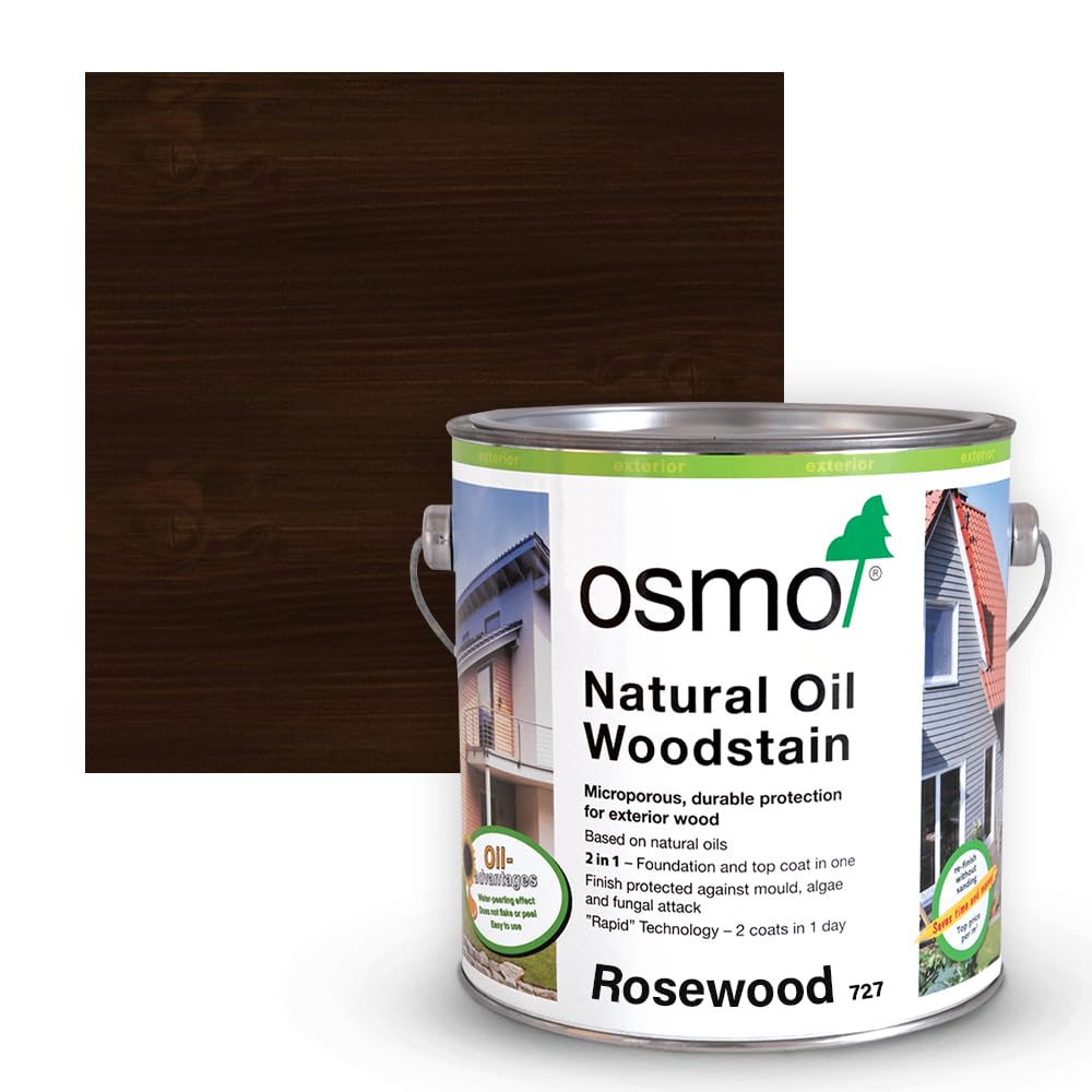 Natural Oil Woodstain Matt (727 - Rosewood, 2.5l)