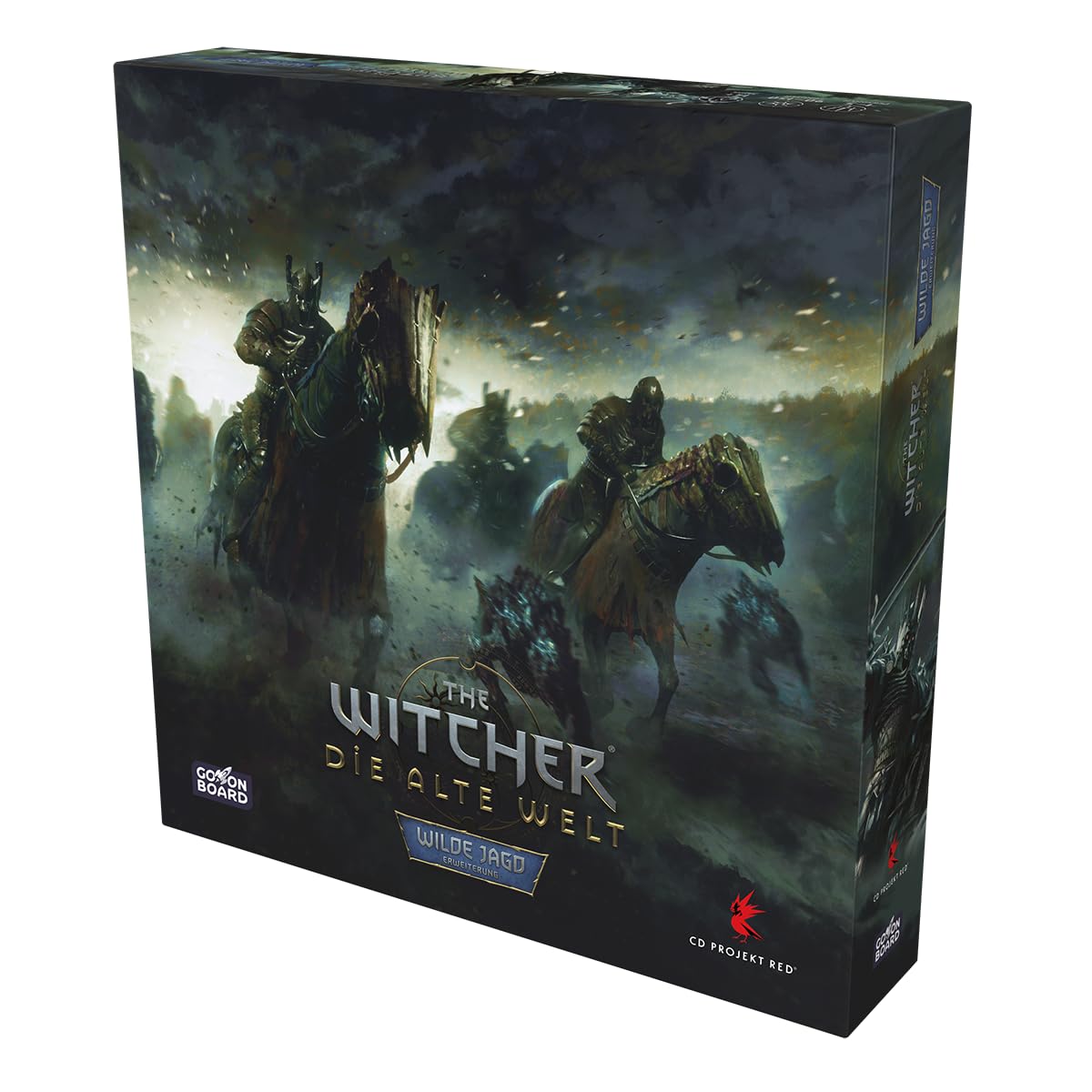 Go on Board, The Witcher: Stary świat – Wild Jagd, rozszerzenie, gra ekspercka, gra planszowa, dla 1-5 graczy, od 14 lat, 90-150 minut, niemiecki