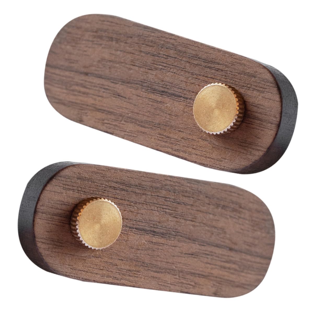 Uonlytech 5 Sätze Preisschild Aus Holz Etikettenhalter Anzeige Stand Klein Verkauf Für Steht Marktschild-clips Etikett Label Counter Top Ständer Tischfotohalter Kaffee Kupfer 2 Stücke * 5