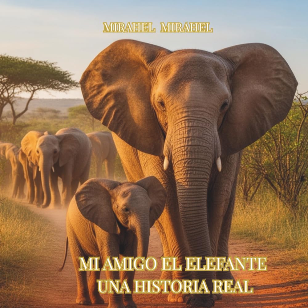 MI AMIGO EL ELEFANTE: UNA HISTORIA REAL CON 13 PÁGINAS ADICIONALES PARA COLOREAR 8.25X8.25 (Tales from the Land of Animals)
