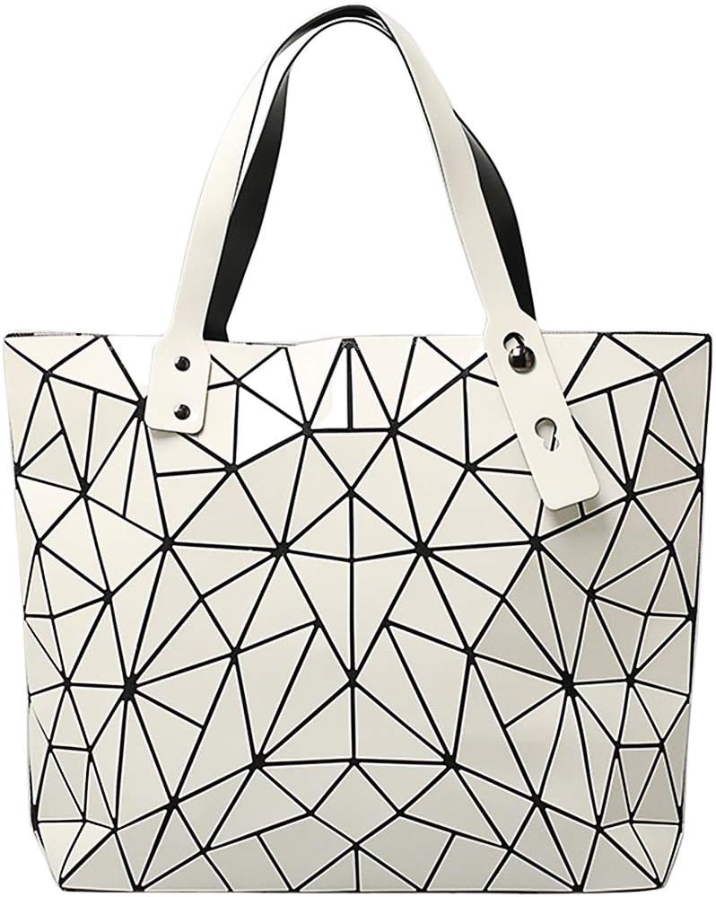 Women Holographic Laser Envelope Clutch Handbag Shoulder Bag Tote