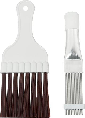 Aire acondicionado Condensador Aleta Peine Aire Acondicionado Aletas Limpiador de Aletas Refrigerador Bobina Cepillo Batidor Evaporador de aleta de