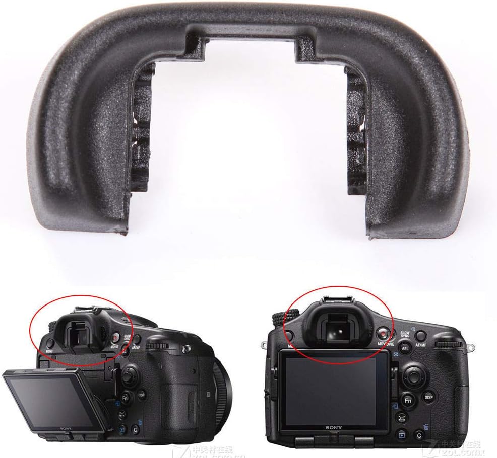 (2 Pack) New Camera FDA-EP12 Eyecup Eyepiece Viewfinder Replacement For Sony A77 A77II A33 A55 A65 A58 A57 Camera