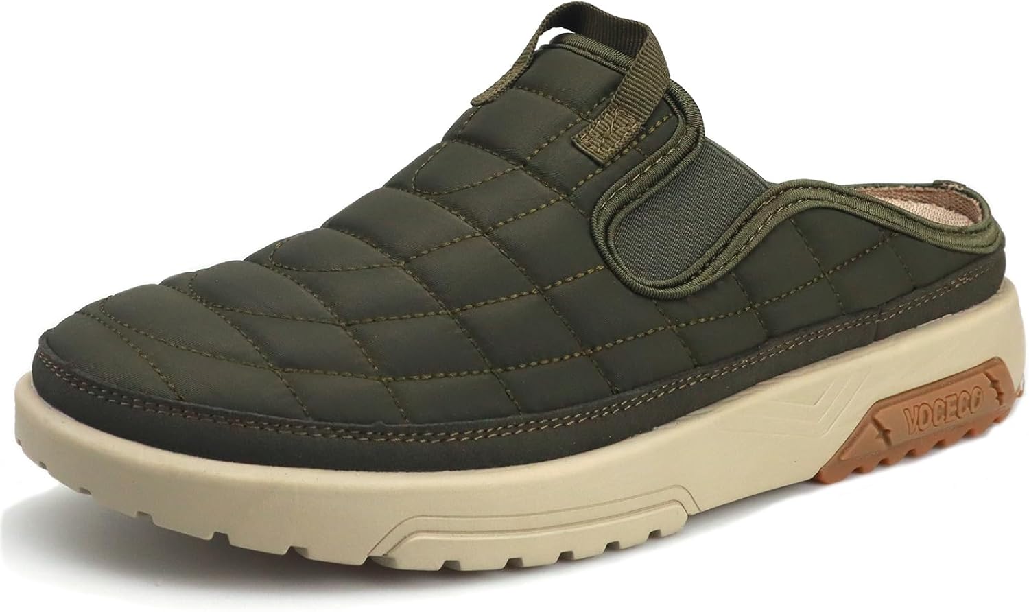 Men's Arch Support Slippers Orthopedic Plantar Fasciitis Relief Slip-On Indoor Outdoor Camping Walking Loafers Casual House Shoes