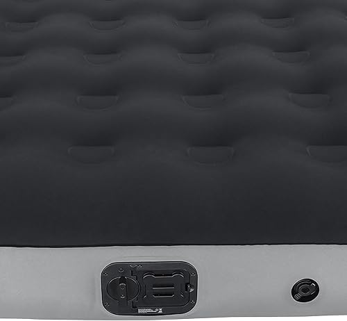 Miniatura 8 de Coleman River Gorge 9.5" Queen Airbed - Bomba de aire con batería incorporada, colchón inflable, protector de pinchazos, diseño duradero, todo
