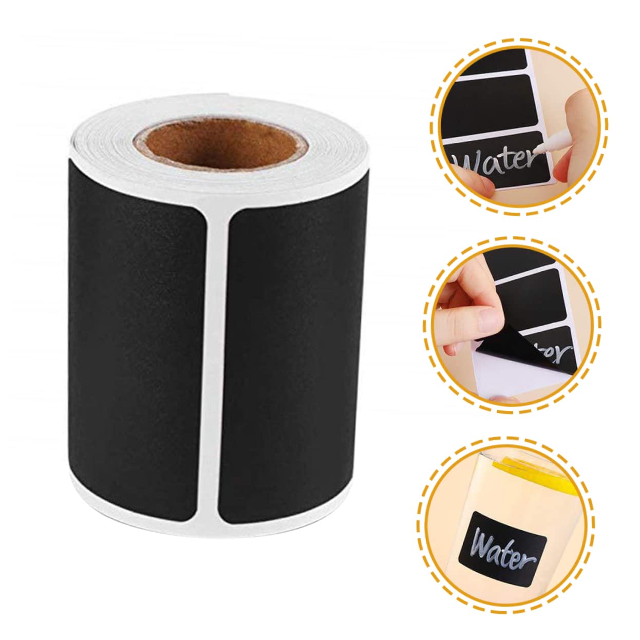 SHINEOFI 600fogli Etichette Adesive Scrivibili Per Organizzazione Etichette Per Contenitori Barattoli e Scuola Design Rimovibile e Autoadesivo Adatte Per Casa e Ufficio