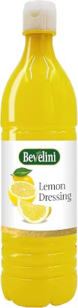 Bevelini Lemon Dressing 350ml | Bright Citrus Flavour for Salads, Vegetables & Seafood | Versatile Liquid Condiment | Smooth Texture | Ideal for Everyday Cooking