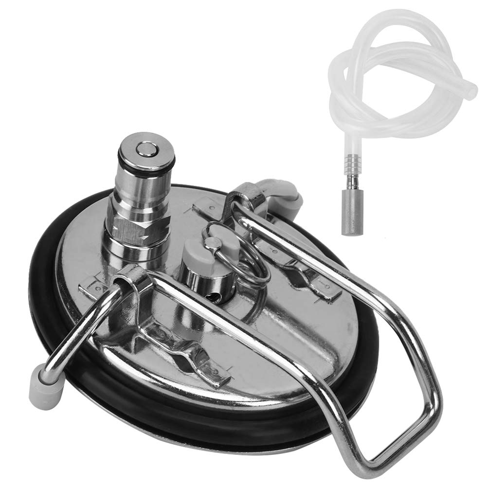 Kit de piedra de carbonatación de acero inoxidable de repuesto para tapa de barril de carbonatación Homebrew, carbonatación de fuerza rápida para barriles, elaboración casera,