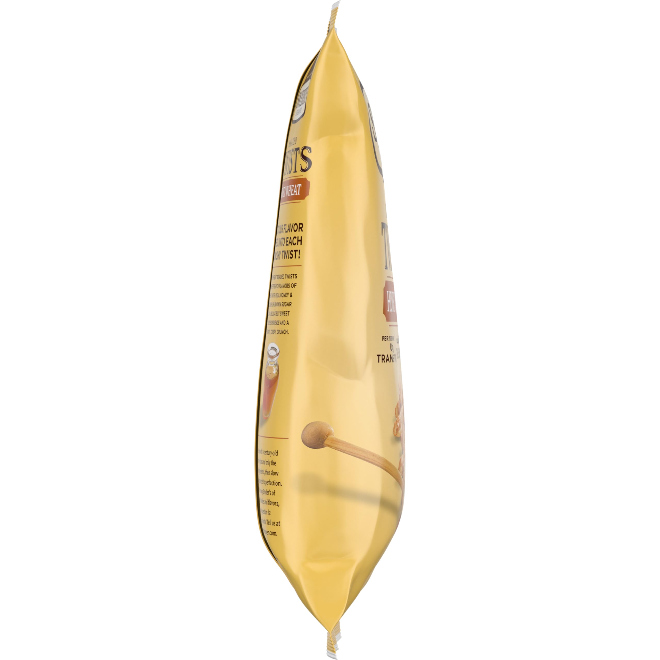 Snyder's of Hanover Pretzels trenzados Twists, trigo miel, 12 onzas