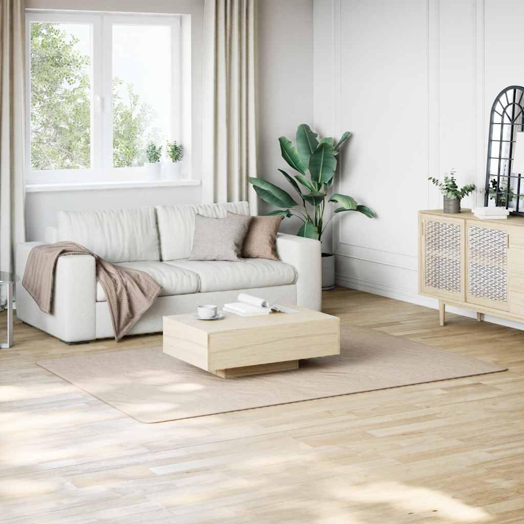 vidaXL Rug Beige 100% Polyester 63.0 x 90.6 in Portable Rug