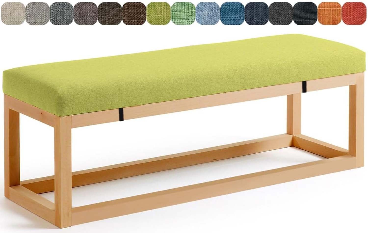 Coussin épais de chaise extérieur 150 x 50 cm pour assise confortable