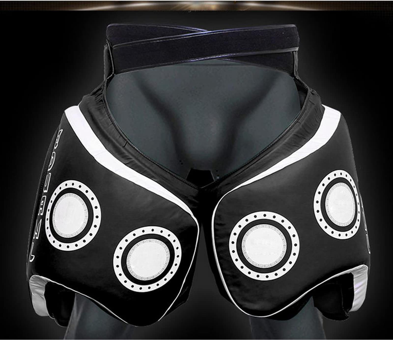Protège-cuisses Kick-boxing – épaissi, PU/EVA, Ergonomique, Pour Muay Thaï, Taekwondo, Boxe, Homme/femme