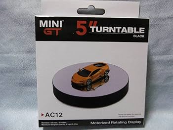 MINI GT AC12 ディスプレイ ターンテーブル ブラック MINIGT Amazon | TrueScale Miniatures MINI GT 5インチ ディスプレイ
