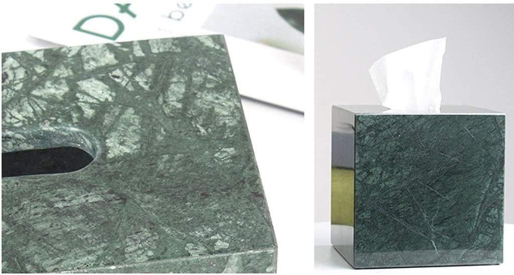 Marble Tissue Box- Tissue Box Rectangular Carton Set Office Home Restaurant Bedroom Paper Towel Rack image 5
