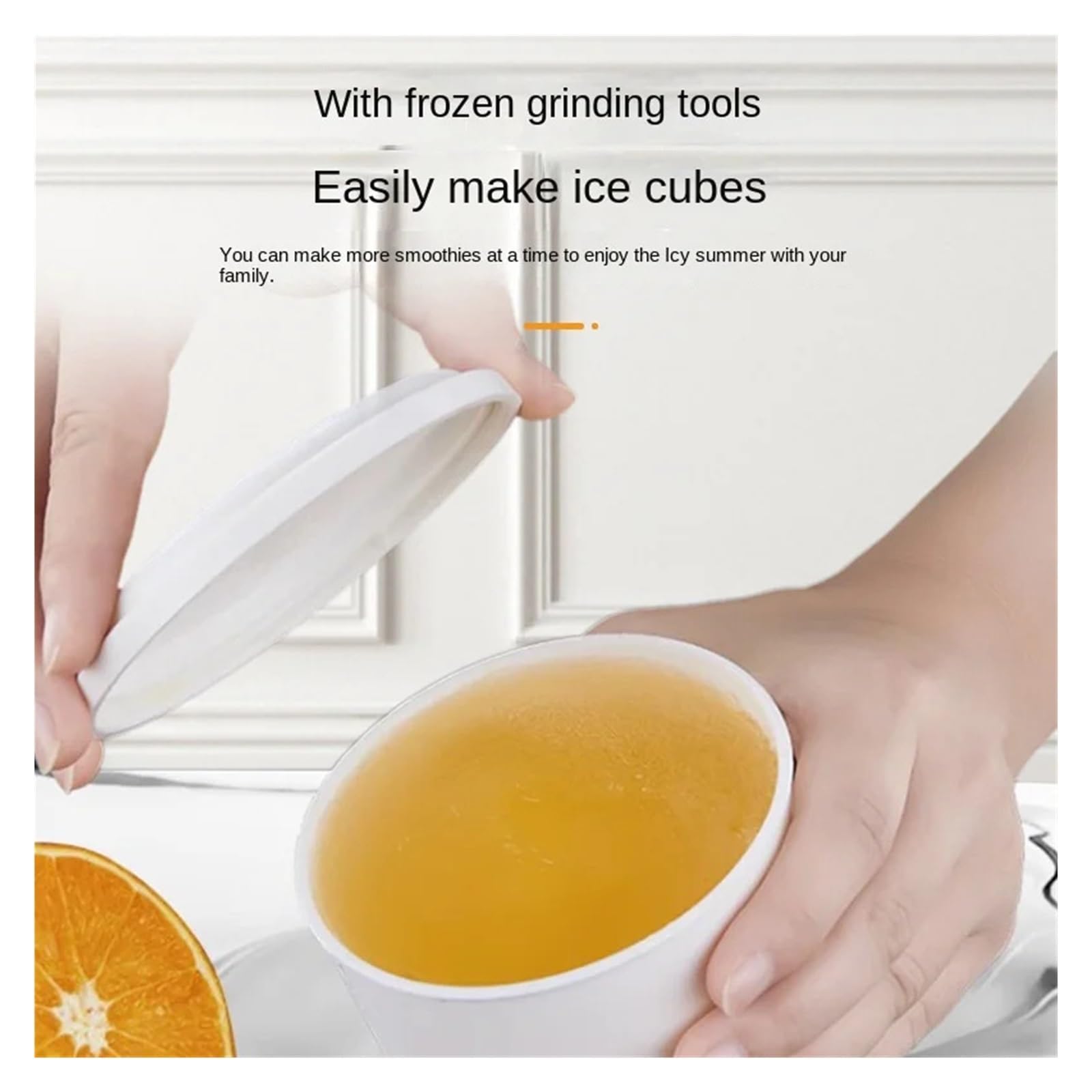 Ice Crusher, Stainless Steel Hand Operated Shaved Ice Household Mein Mein Ice Er Manual Sand Ice Machine,for Home, Restaurants & Cafes 5