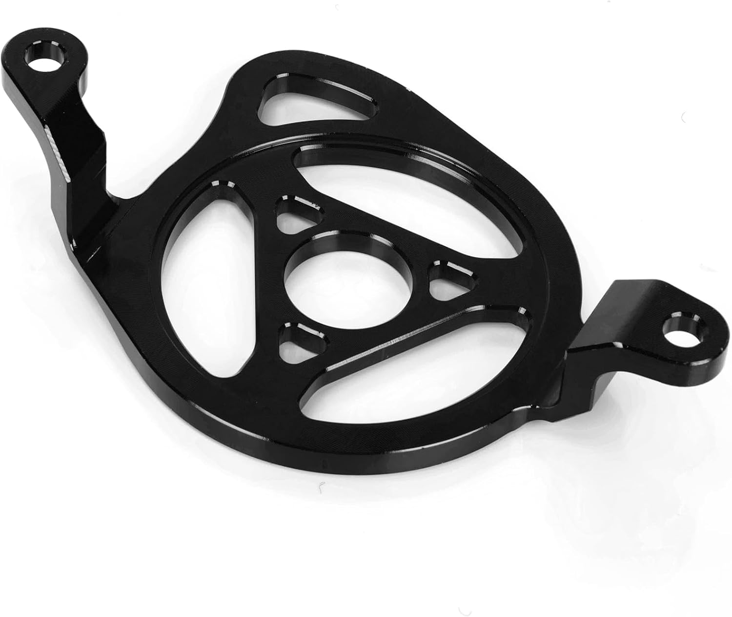 Engine Cover Case Saver for Sur Ron, PSLER Pulley Cover CNC Body Cover Engine Guard Protector for Sur‑Ron Light Bee X/S/L1E Segway X260 X160 (Black)
