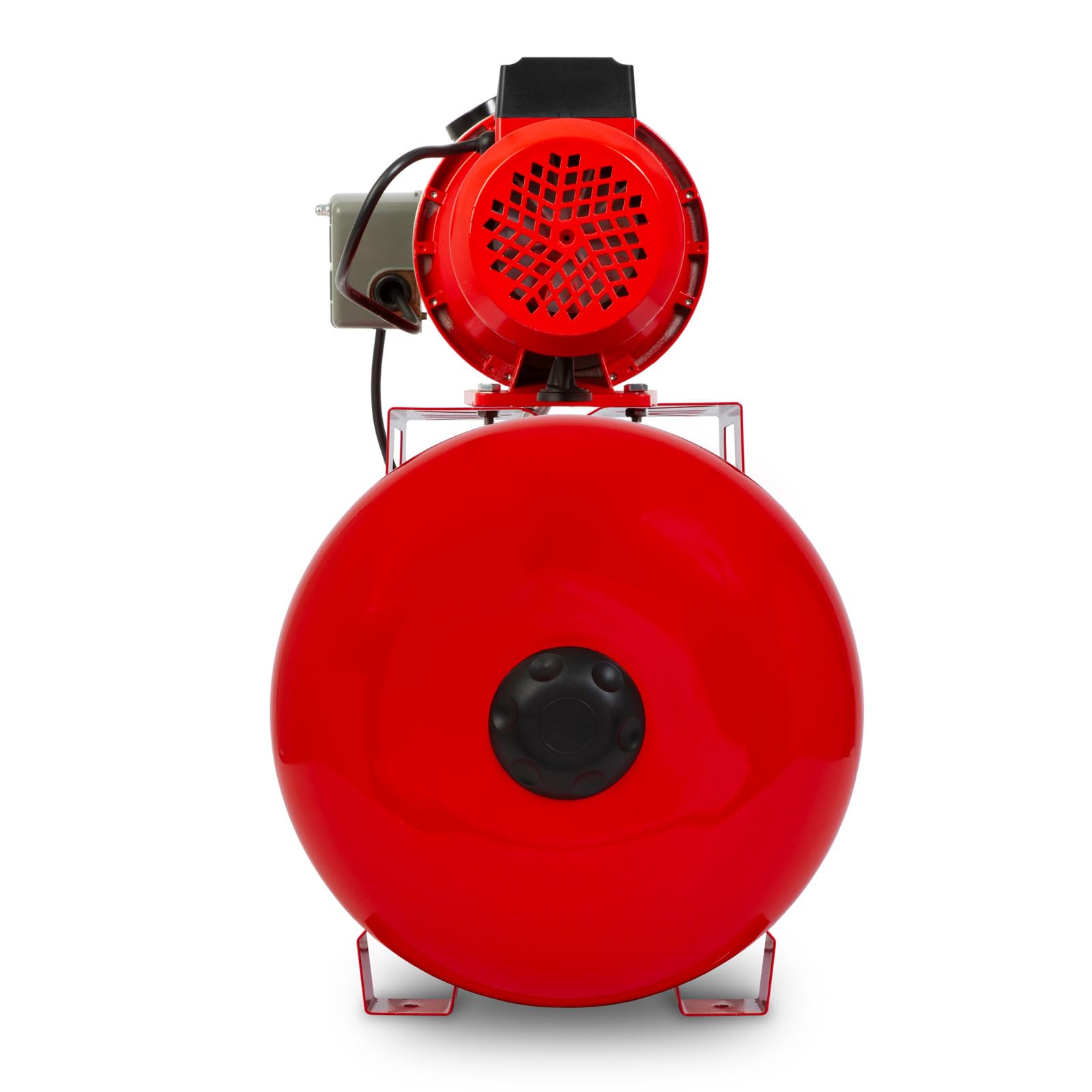 EBERTH Bomba de agua doméstica 3600L/h, 4 bar, 750W, presostato para funcionamiento automático, Depósito de 50L acero pintado, autocebante, altura de aspiración 9m, altura de impulsión 40m