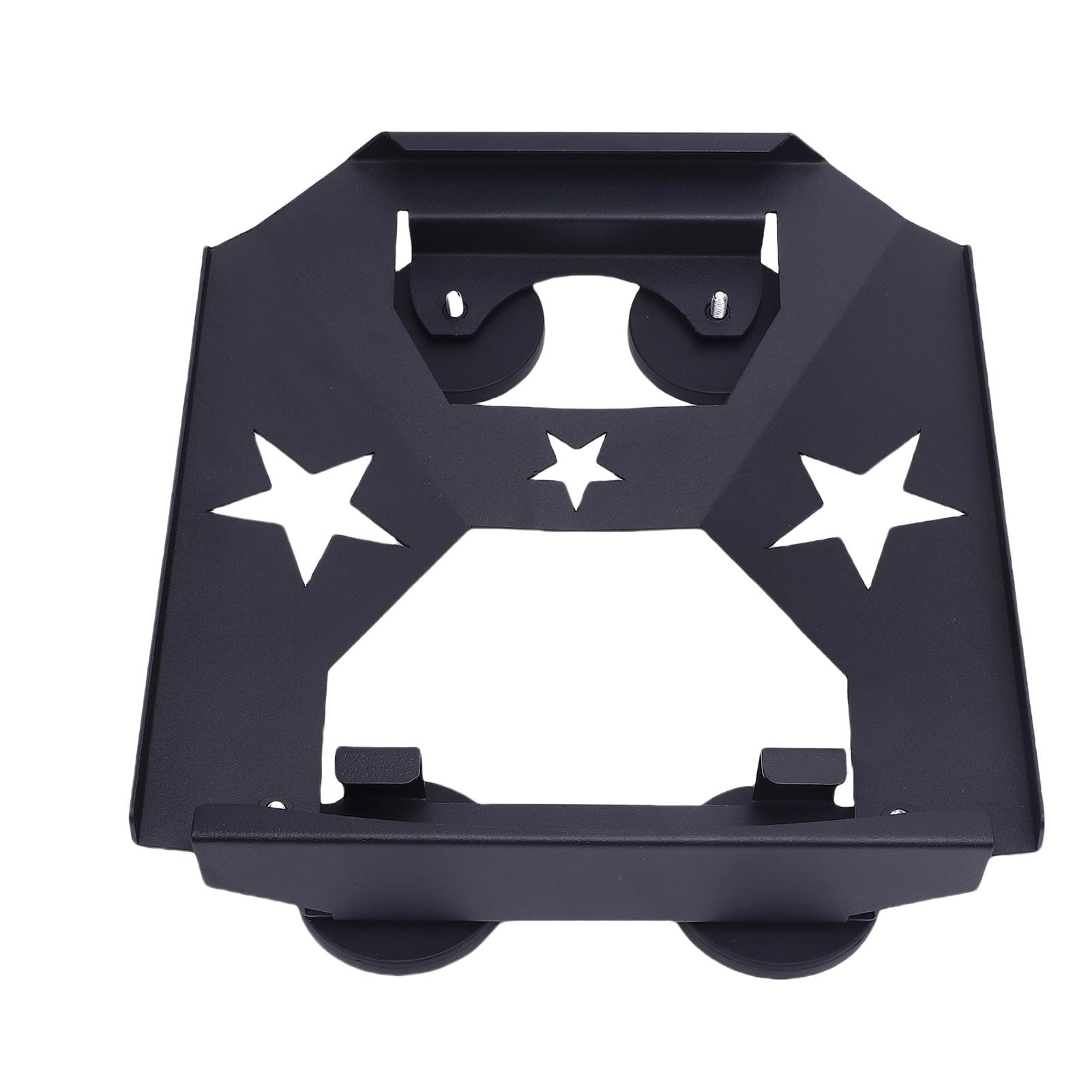 Drfeify Soporte de Techo para Coche Satélite Apto para Mini, Kit de Montaje Magnético de Liberación Rápida de Hierro con 4 Imanes de 264 Libras de Sujeción con Bases Recubiertas de Goma para Uso en