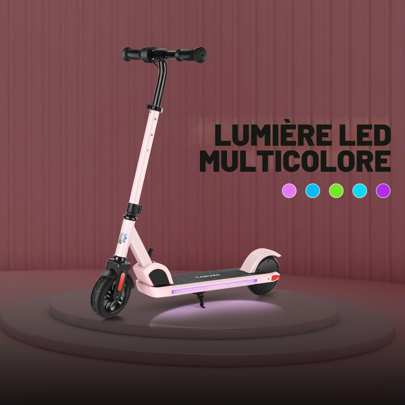 Caroma E35 Pro Trottinette électrique Jeunesse Unisexe