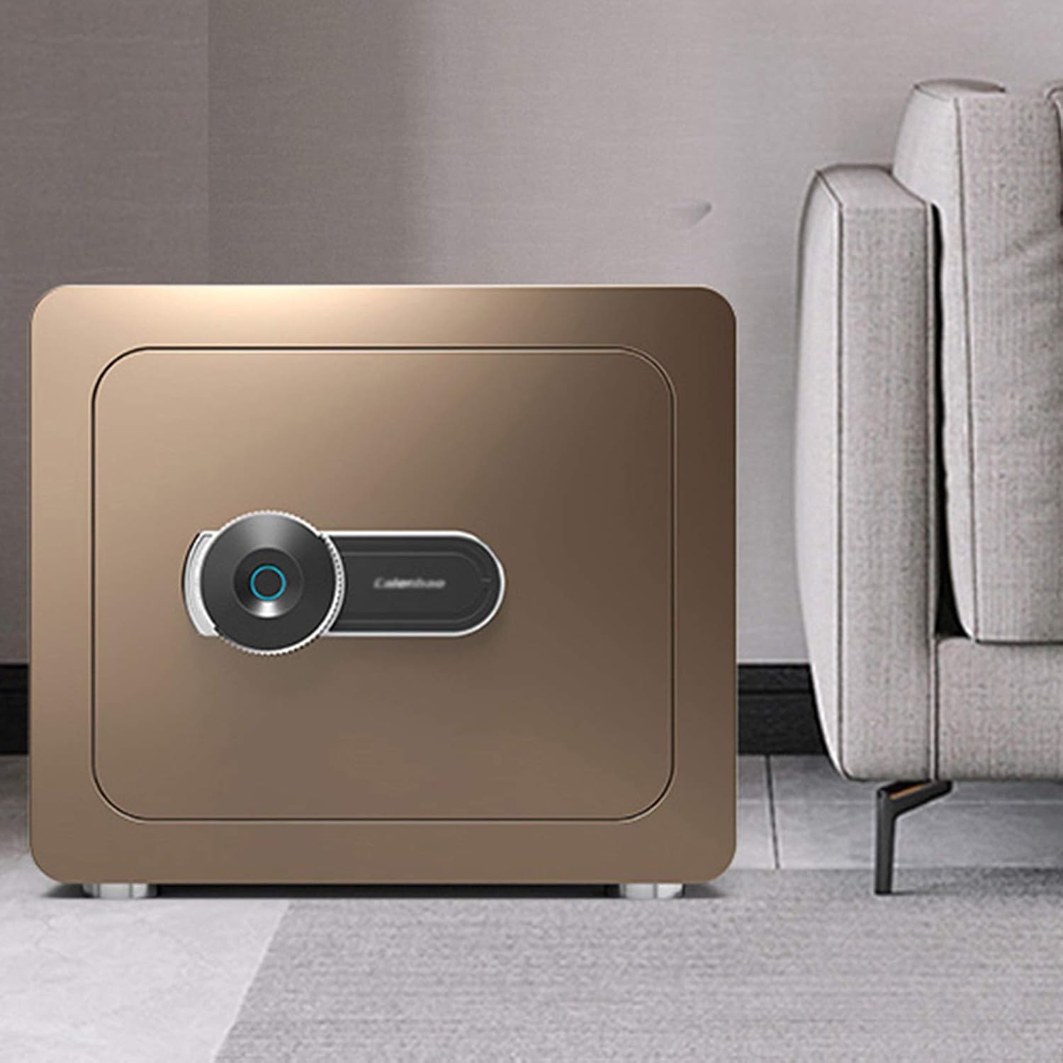 Safes, Safe box Wall-mounted Password Safe, Small Household Safe Deposit Box, External Battery Box, Office Document Safe coffer,Style 1,30cm