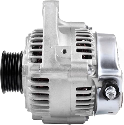 Miniatura 5 de LUJUNTEC Alternador 80A IR/IF AND0177 apto para 1998-2002 Prizm 1998-2002 Corolla 13756 101211-9960 94857218 400-52037 ALT-5111