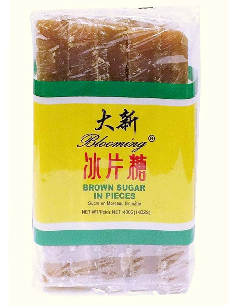 ブラウンシュガー商品 Amazon.com : 冰片糖 Brown Sugar in Pieces Cane Sugar 14 oz