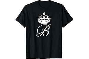 Queen B Letter B and Crown T-Shirt