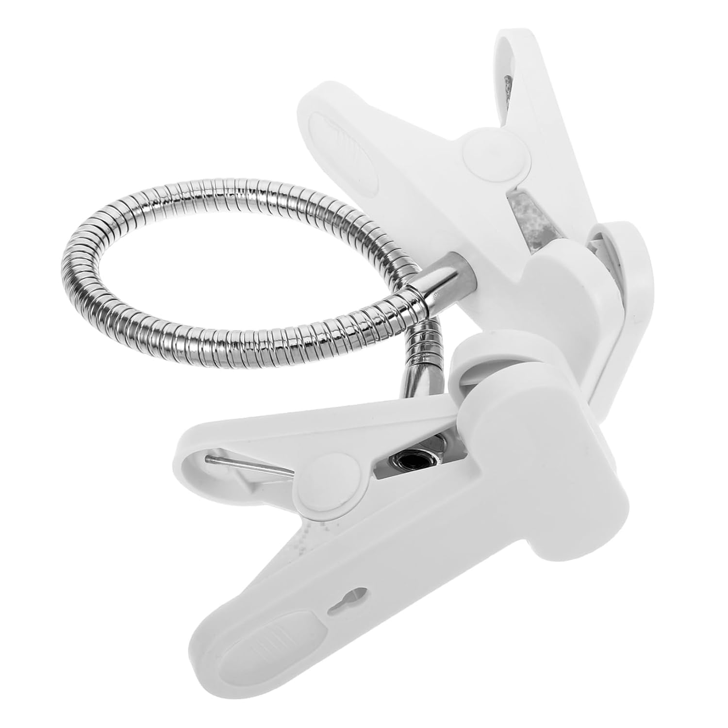 Ipetboom Nail Practice Hand Clip Holder Double-headed Design for Secure Stability Nail Art Practice Versatile Manicure Tool for Skill Improvement and Creativity