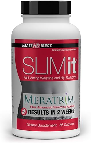 Health Direct - SLIMit con Meratrim - Quemador de grasa natural para mujeres y hombres, píldoras de dieta de acción rápida para mujeres y hombres -
