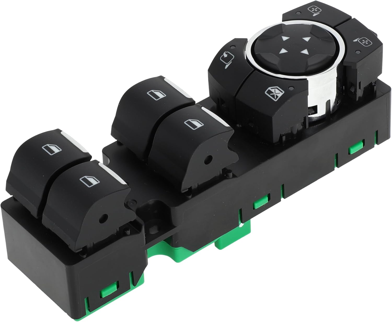 X AUTOHAUX Front Left Driver Power Window Switch No.GB5Z14529DA for Ford Explorer Police Interceptor for Utility Window Control Switch Black